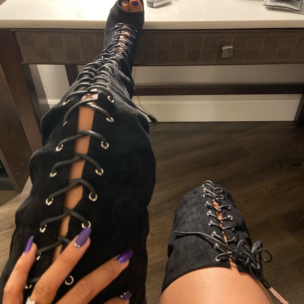 Anastacia Thigh high boots